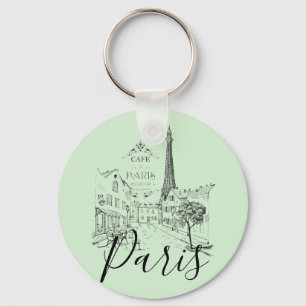Chaveiro Pingente Café Paris