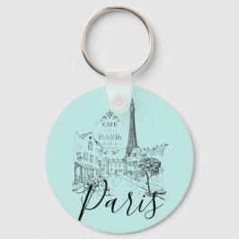 Chaveiro Pingente Café Paris
