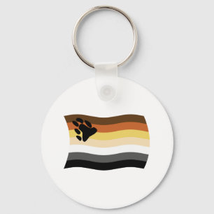 Chaveiro Pingente da Bandeira da Irmandade dos Ursos