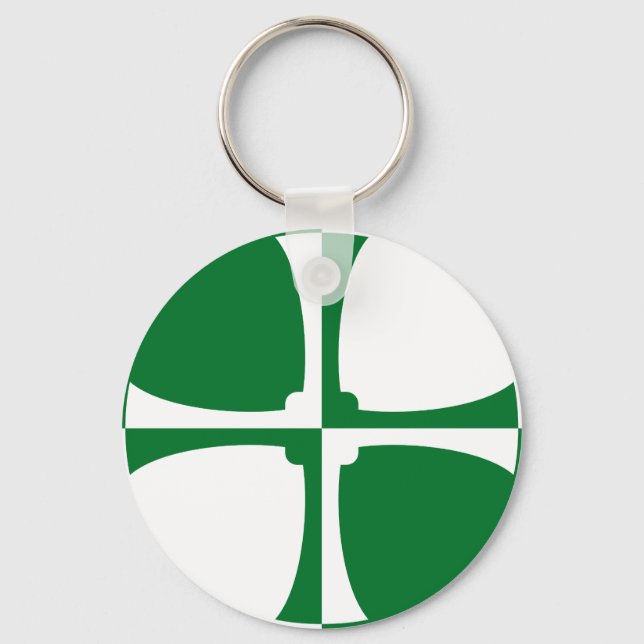 Chaveiro Pingente da bandeira de Kirkcudbrightshire (Frente)