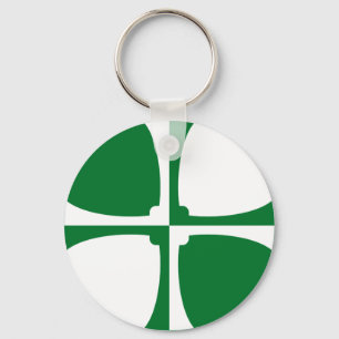 Chaveiro Pingente da bandeira de Kirkcudbrightshire