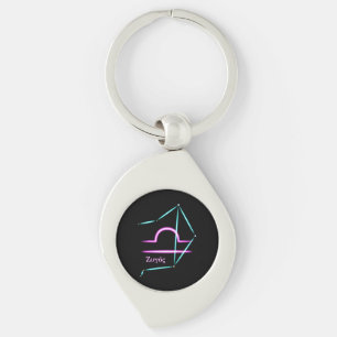 Chaveiro Pingente da Constelação do Zodíaco Libra