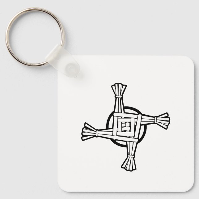 Chaveiro Pingente da Cruz de Santa Brígida (Frente)
