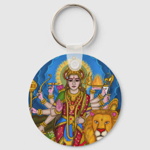 Chaveiro Pingente da Deusa Durga
