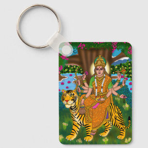 Chaveiro Pingente da Deusa Kushmanda