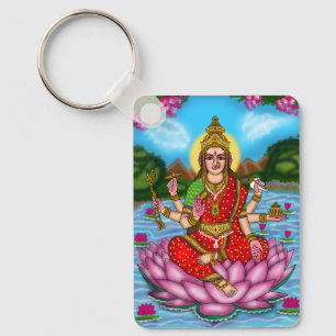 Chaveiro Pingente da Deusa Lakshmi