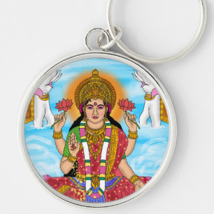 Chaveiro Pingente da Deusa Lakshmi