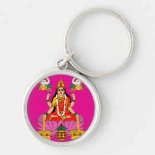 Chaveiro Pingente da Deusa Lakshmi