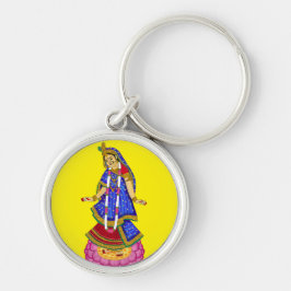 Chaveiro Pingente da Deusa Radha