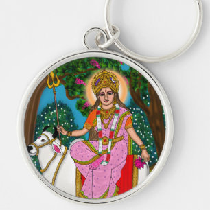 Chaveiro Pingente da Deusa Shailputri