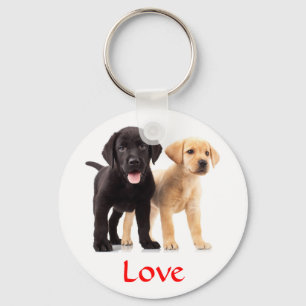 Chaveiro Pingente de Cachorrinhos Labrador Retriever