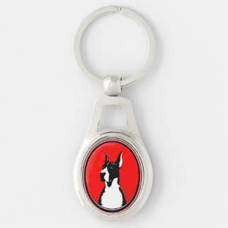 Chaveiro Pingente de Cachorro Grande da Raça Great Dane