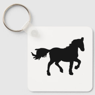 Chaveiro Pingente de Cavalo Simples do Zodíaco