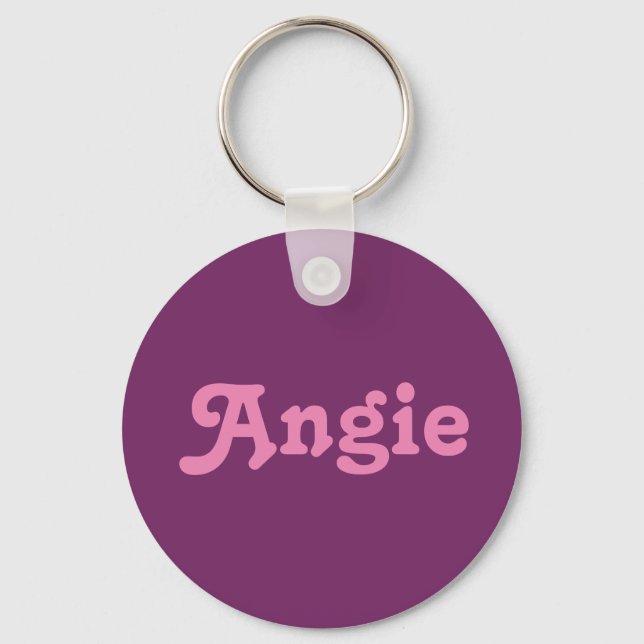Chaveiro Pingente de Chaves Angie (Frente)