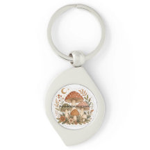 Pingente de Cogumelos Boho