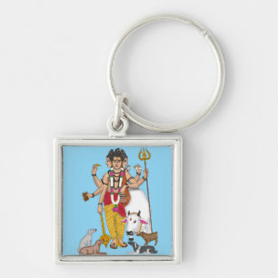 Chaveiro Pingente de Dattatreya