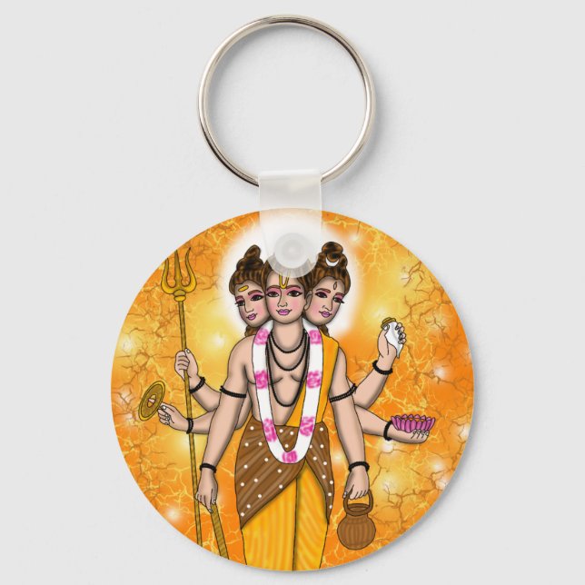 Chaveiro Pingente de Dattatreya (Frente)