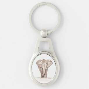 Chaveiro pingente de elefante