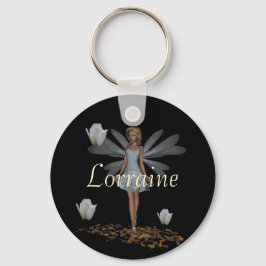 Chaveiro Pingente de Fada Personalizado Lorraine