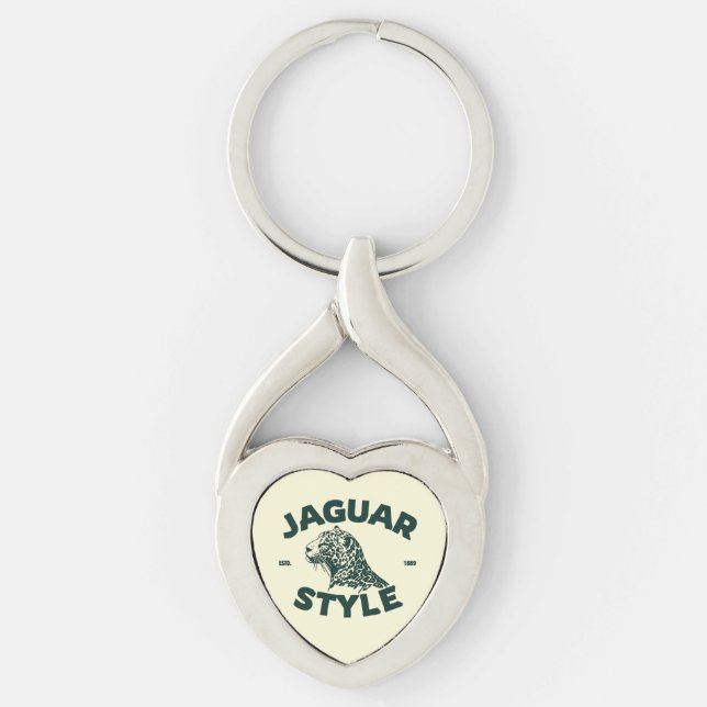 Chaveiro Pingente de Jaguar (Frente)
