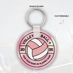 Chaveiro Pingente de lembrança do time feminino de volei ro