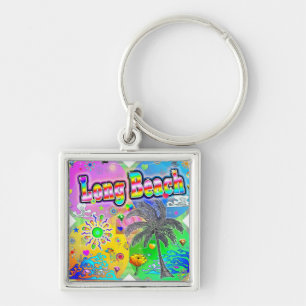 Chaveiro Pingente de Long Beach Quadro Seasons