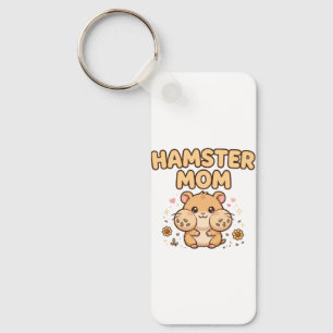 Chaveiro Pingente de Mãe de Hamster