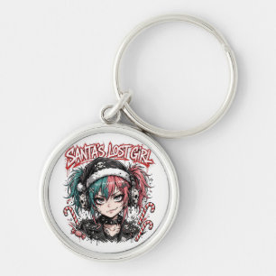 Chaveiro Pingente de Natal de Anime Punk Presente para Meni
