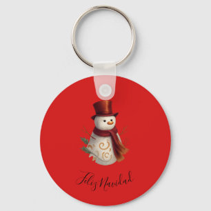 Chaveiro Pingente de Natal - Feliz Navidad