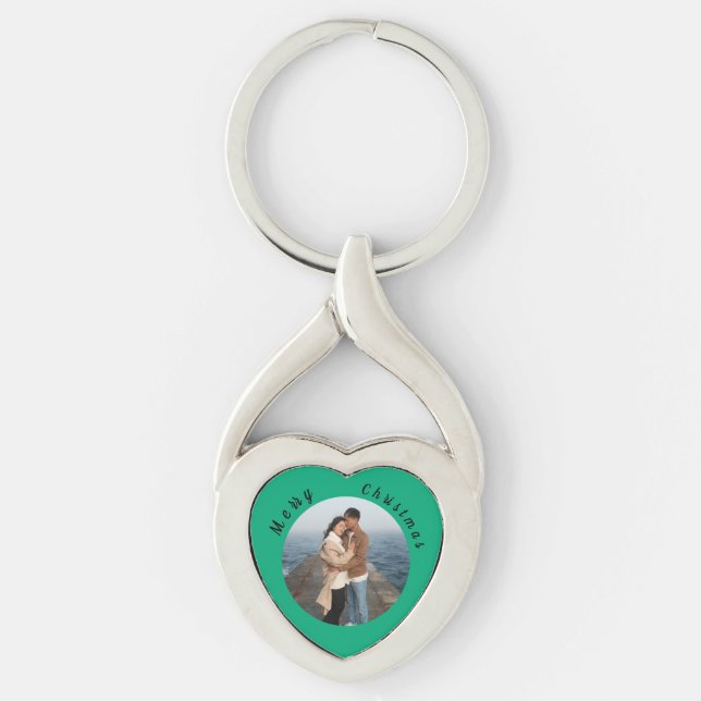 Chaveiro Pingente de Natal Personalizado (Frente)