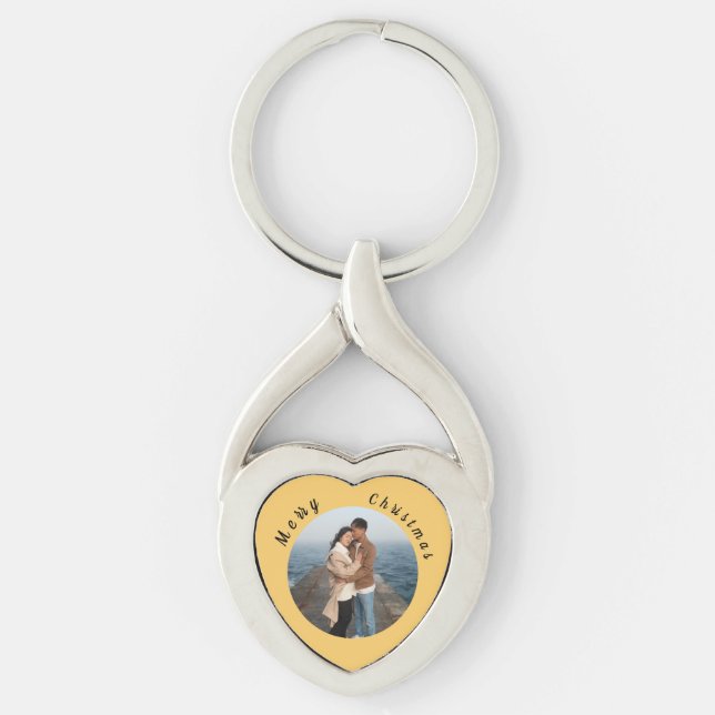 Chaveiro Pingente de Natal Personalizado (Frente)