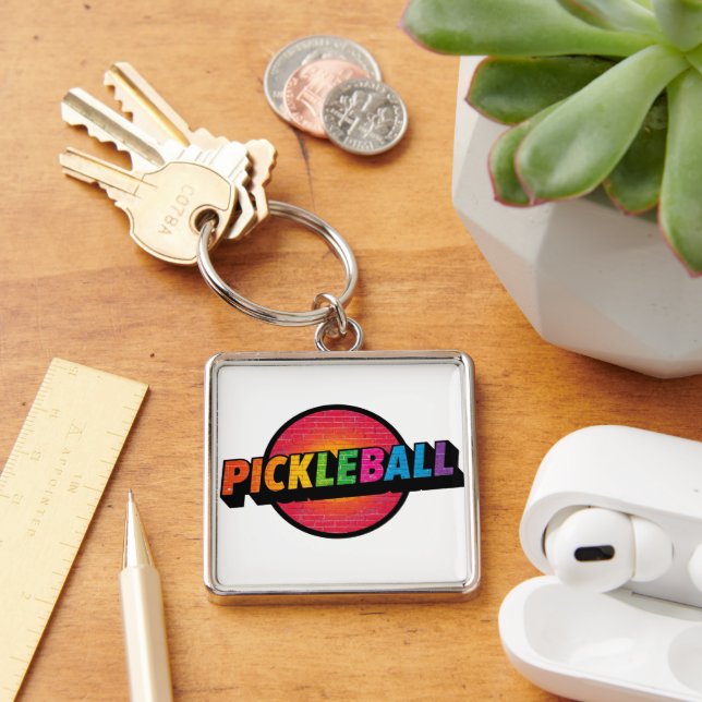Chaveiro Pingente de Pickleball (Mesa)