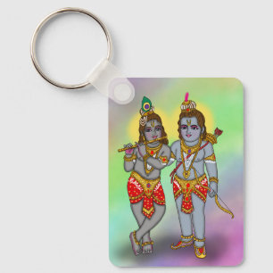 Chaveiro Pingente de Ram & Krishna