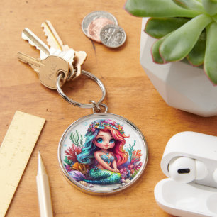 Chaveiro Pingente de Sereia