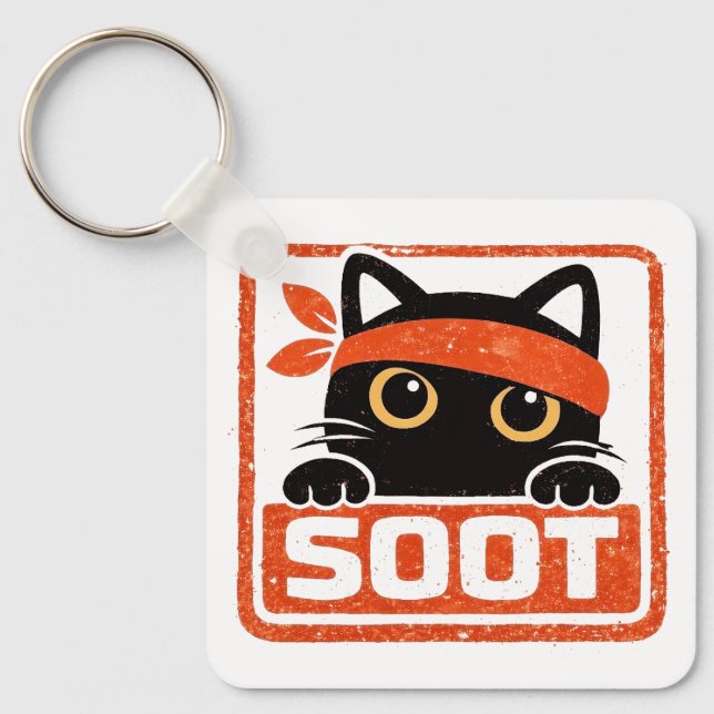 Chaveiro Pingente de SOOT (Frente)