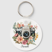 Pingente de Tecla Personalizado para Fotógrafo 