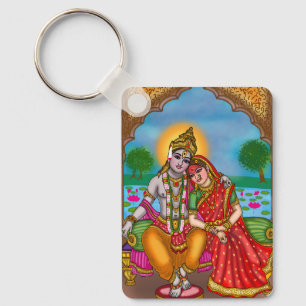 Chaveiro Pingente de Vitthal Rukmini