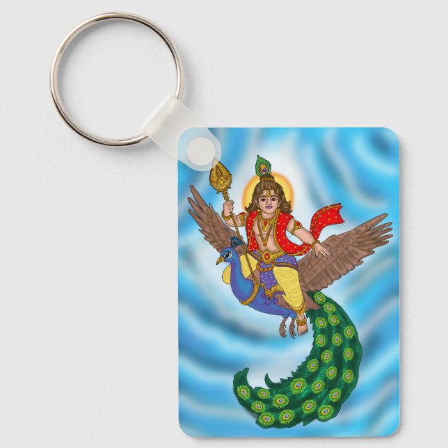 Chaveiro Pingente do Menino Murugan (Frente)