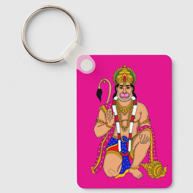 Chaveiro Pingente do Senhor Hanuman (Frente)