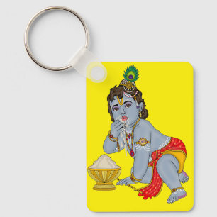 Chaveiro Pingente do Senhor Krishna