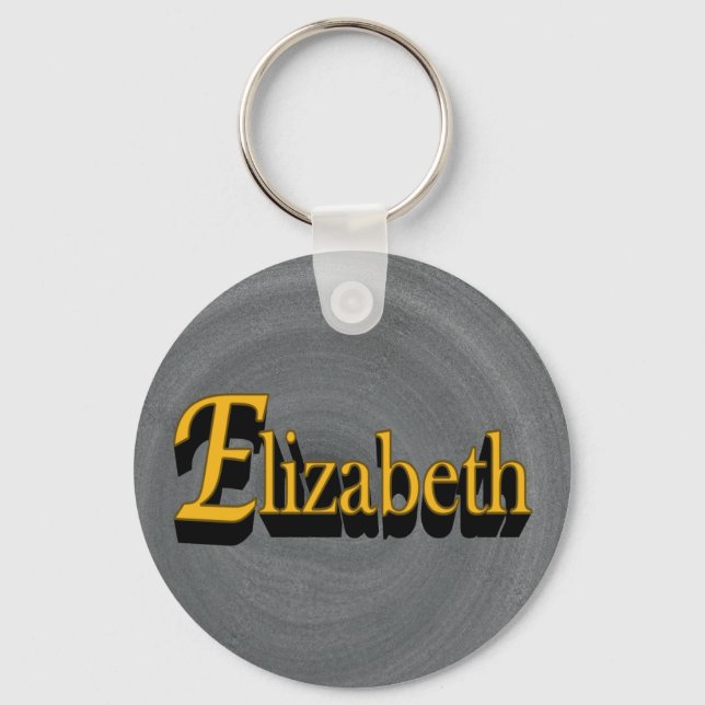 Chaveiro Pingente Elizabeth (Frente)