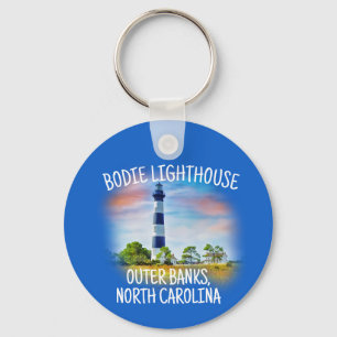 Chaveiro Pingente farol de Bodie, Outer Banks N.C.