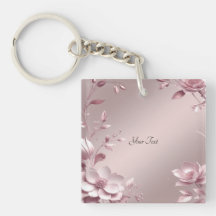 Pingente Floral Rosa Delicado