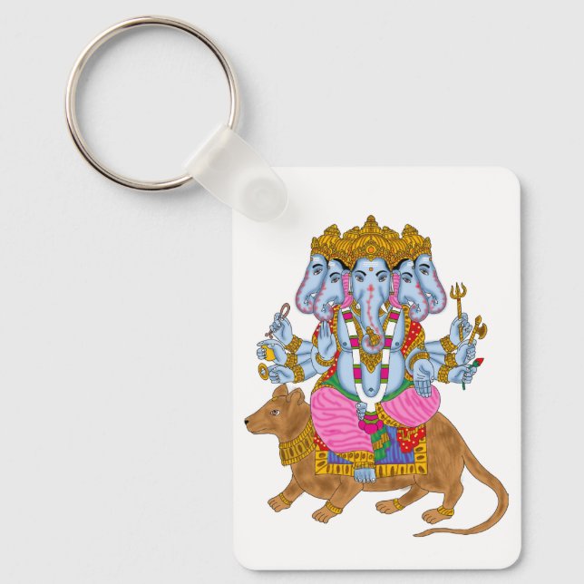 Chaveiro Pingente Ganesha (Frente)