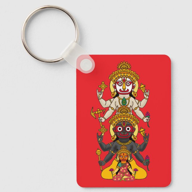 Chaveiro Pingente Jagannath (Frente)