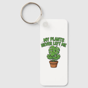 Chaveiro Pingente Minhas Plantas Nunca Me Deixaram