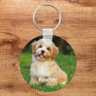 Chaveiro Pingente Personalizado de Foto de Cachorro para Am
