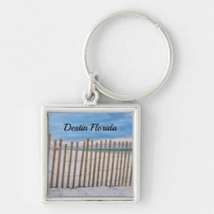 Chaveiro Pingente Praia de Madeira Sunrise Destin