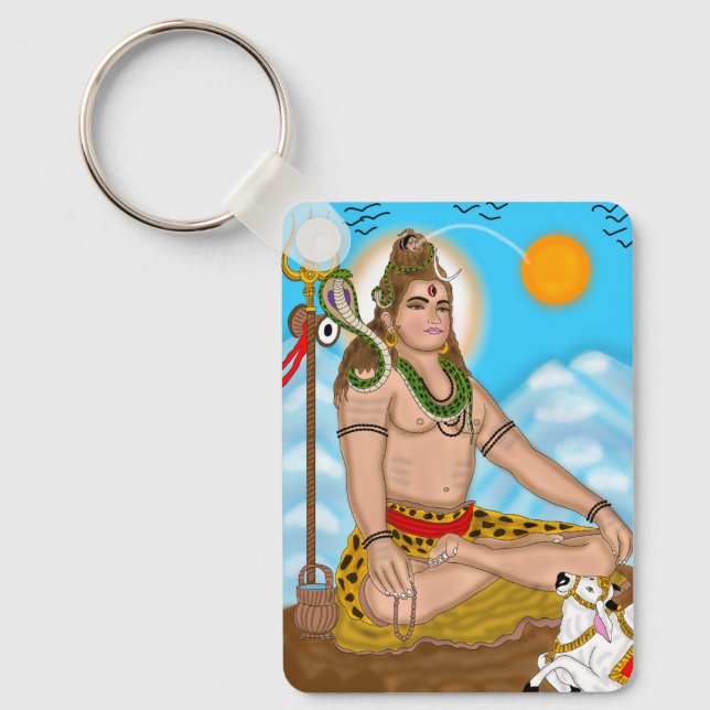 Chaveiro Pingente Shiva (Frente)