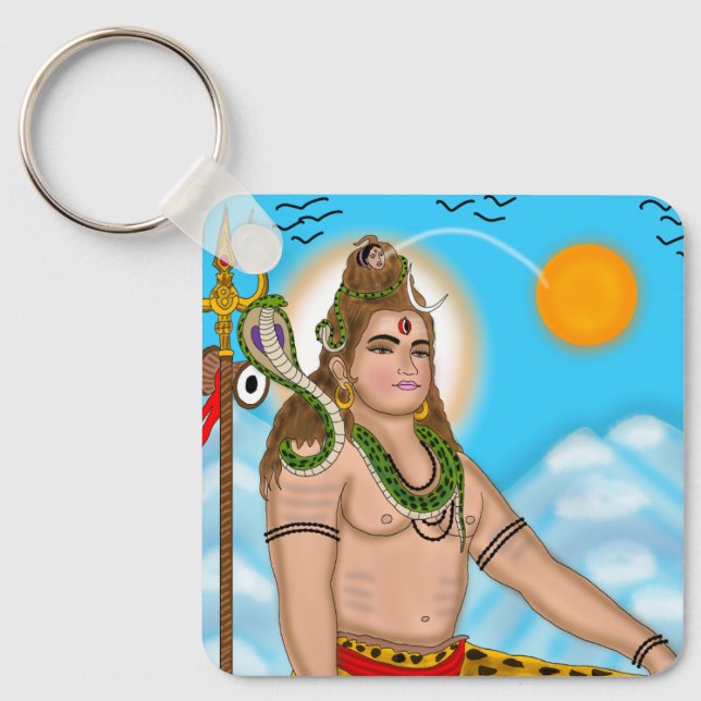 Chaveiro Pingente Shiva (Frente)